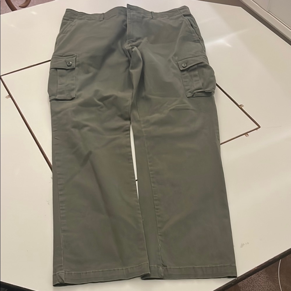 Men's Olive Cargo Pants